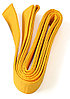 Пояс для кимоно 205 см (желтый)