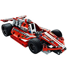 Конструктор спортивная машина Decool "Dazzling red racing car" 158 деталей