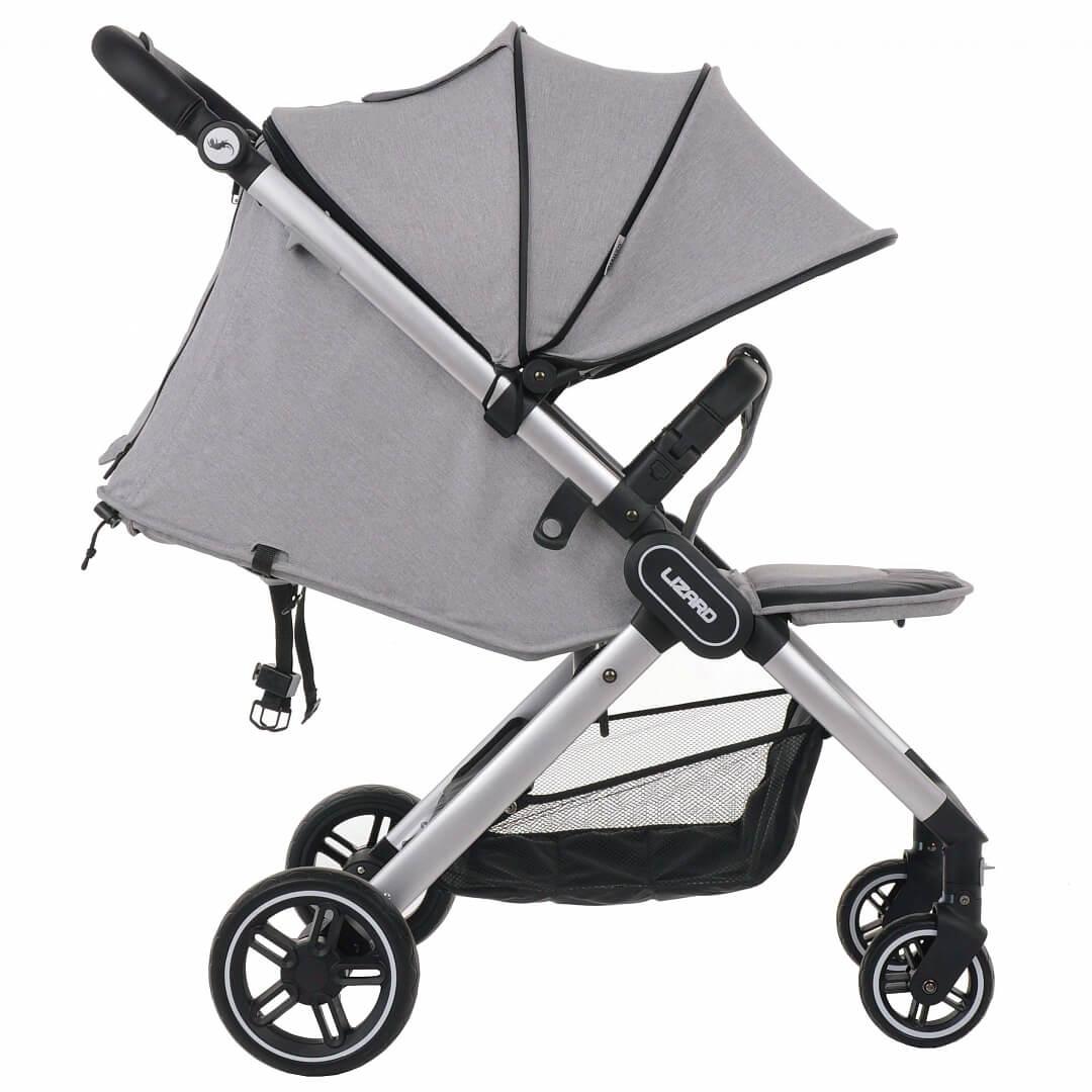 Прогулочная коляска Pituso Lizard Grey серый