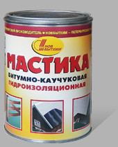 Мастика битумно-каучуковая 1л/ Новбытхим - фото 1 - id-p66476600
