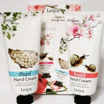Набор кремом для рук Snail/Pearl Perfume Therapy Hand Cream (Leiya)