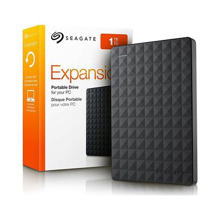 Внешний жёсткий диск Seagate 1TB 2.5" Expansion Portable STEA1000400 USB 3.0 Чёрный, фото 2