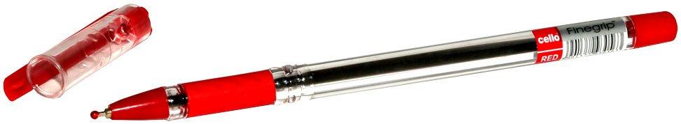 Ручка шариковая Cello Fine gripe 0,7 мм, красный - фото 2 - id-p66685332
