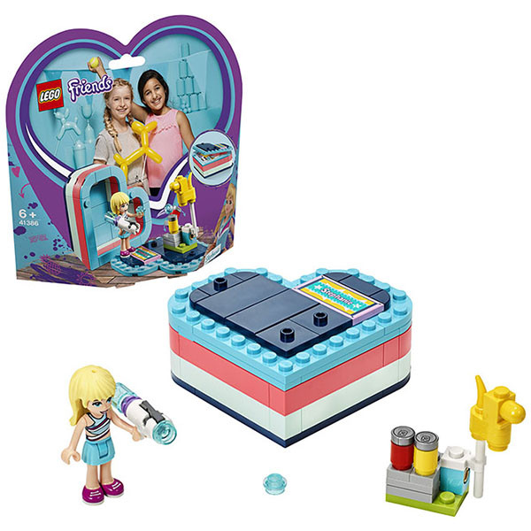 LEGO Friends 41386 Конструктор ЛЕГО Подружки Летняя шкатулка-сердечко для Стефани