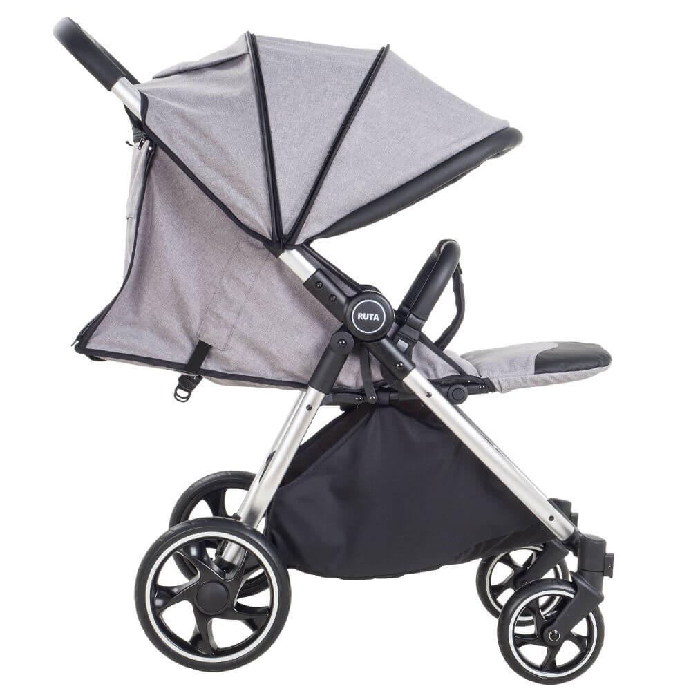 PITUSO Прогулочная коляска RUTA  DUSTY PINK/GREY