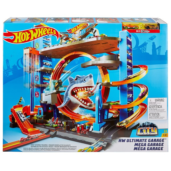 Hot Wheels Сити Невообразимый гараж Парковка  FTB69