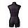 Портновский Манекен Royal Dress Forms Monica черный ( р-р 42)+стойка Милан, фото 5
