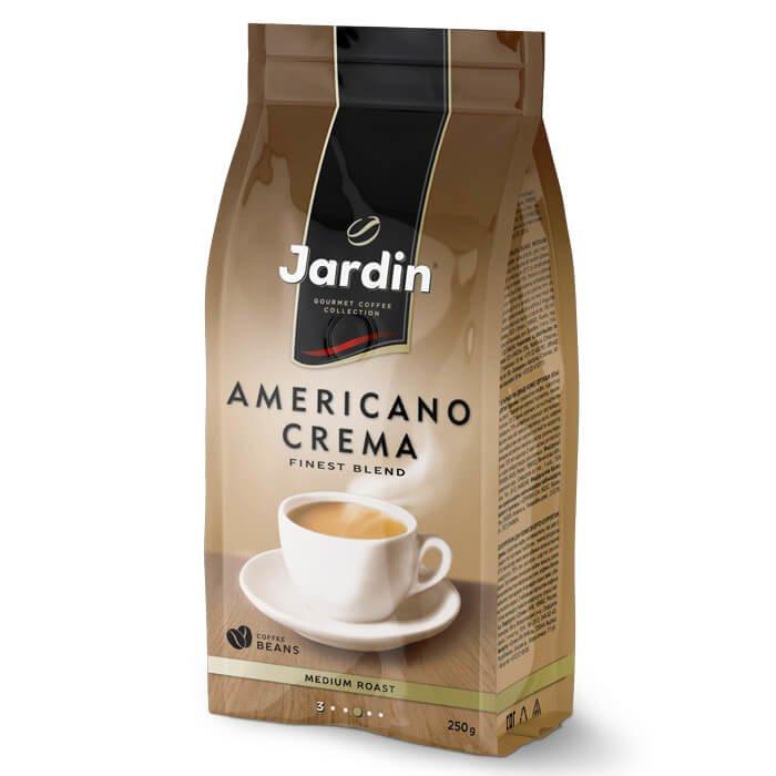 Кофе молотый Jardin Americano Crema 250 гр, вакуумная упаковка - фото 1 - id-p66711763