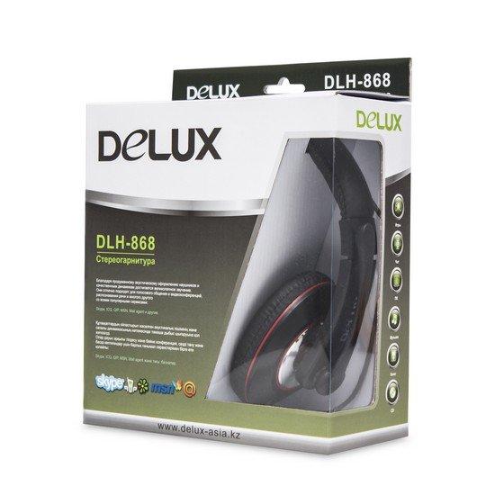 Наушники Delux DLH-868 - фото 1 - id-p66711765