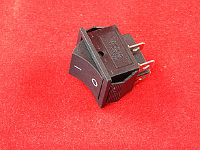 KCD4 Переключатель черный ON-OFF  (15A 250VAC) 4P