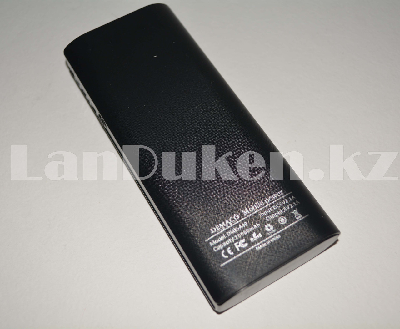 Портативное зарядное устройство DEMACO Power Bank DMK-A49 20000 mAh, черное - фото 9 - id-p66699905
