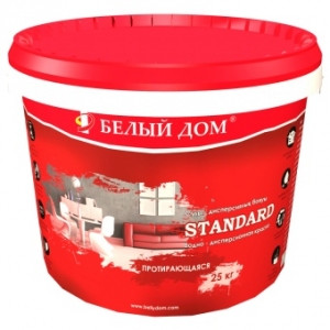 Акриловая краска STANDART 25 кг/Белый Дом, фото 1