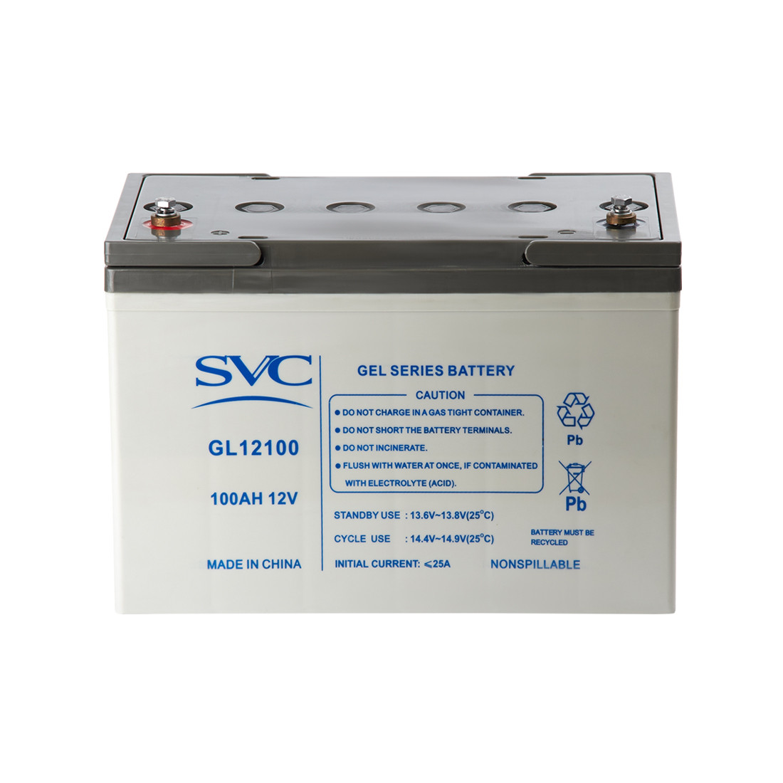 Аккумуляторная батарея SVC GL12100 12В 100 Ач