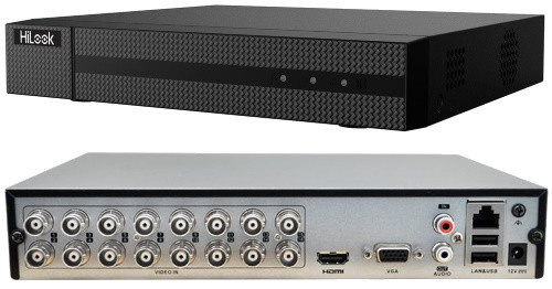 DVR-216Q-K2 - 16-ти канальный гибридный видеорегистратор с разрешением записи до 4 MP на канал и 2-мя SATA-интерфейсами.