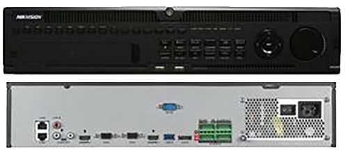 Видеорегистратор сетевой DS-9664NI-I8 64-х канальный 12МP с 8-ю SATA-интерфейсами.