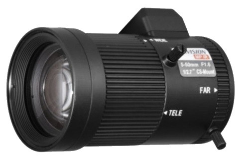 TV-0550D-MPIR - 3MP вариофокальный асферический ИК-объектив с автодиафрагмой.