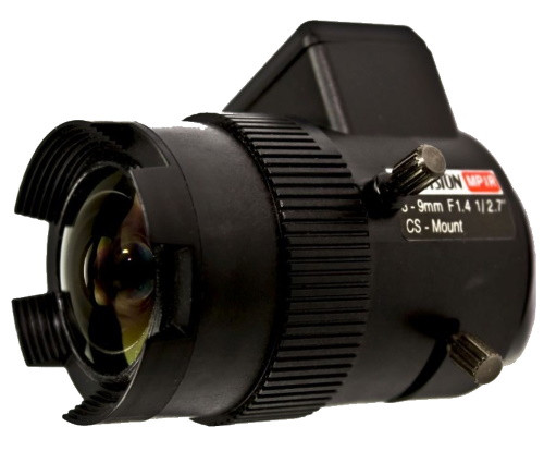 TV-2712D-MPIR - 3MP вариофокальный асферический ИК-объектив с автодиафрагмой.