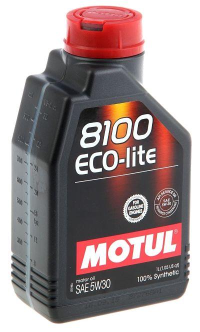 Моторное масло Motul 8100 Eco-Lite 5W30 1L - фото 1 - id-p66725606