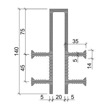 Гидрошпонка АКВАСТОП ДЗ-140/20-4/35 ПВХ-П