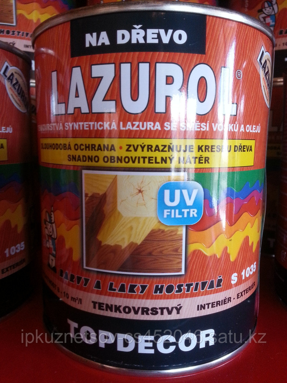Пропитки для деревянных домов Lazurol ( Чехия )