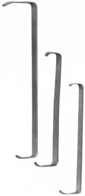 Крючок пластинчатый по Фарабефу детский № 1 (L = 100 mm)