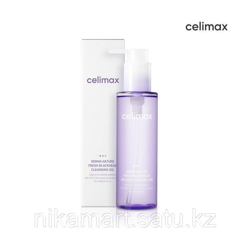 Очищающее гидрофильное масло Celimax Derma Nature Fresh Blackhead Cleansing Oil - фото 1 - id-p66760665