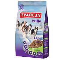Сбалансированный Сухой корм «Трапеза» Prima для взрослых собак с высокой физической активностью 10 кг
