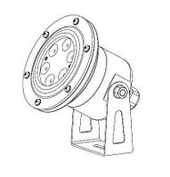 ULV406-RGB-PWM-2CO-VL SUBMERSIBLE LED LIGHT (15W/12-24V/22GR/547LM/2CAB.O. 10-15 MM)