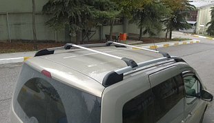 Перекладины багажные универсальные Tourmaline V1 106 см серебро