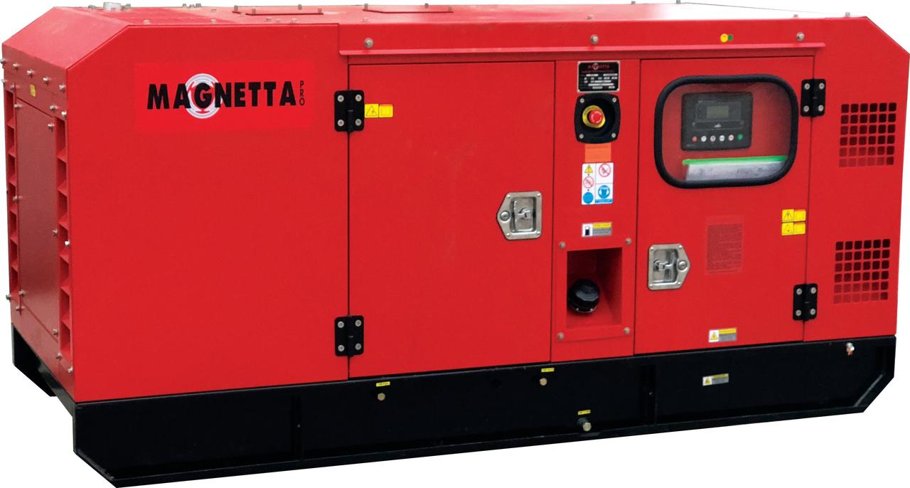 Magnetta, D20E3, Дизельный генератор в тихом кожухе, 20 кВт, 50Hz, 230/400 V, 39,7 A