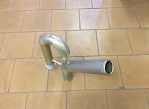 Эжектор нижний "Дипсис" 4" (100мм) ZN, фото 1