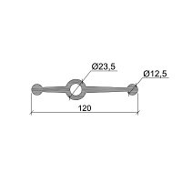 Профильное уплотнение АКВАСТОП СВГ-120 ПВХ-П