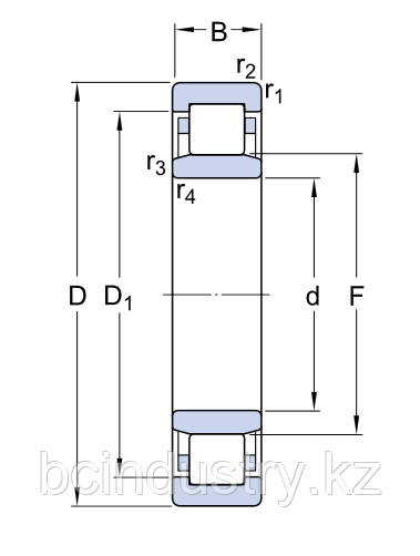 NU 2228 ECML   подшипник SKF