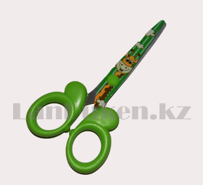 Канцелярские детские ножницы Craft Scissors 13 см Зелёный