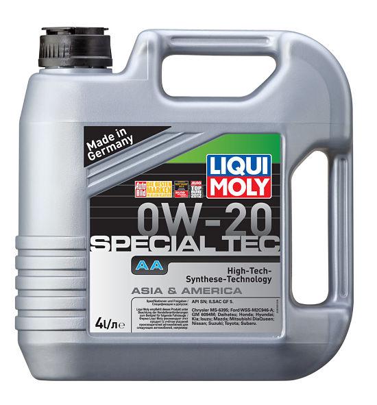 Моторное масло LIQUI MOLY Special Tec AA 0W20 4L  9705, фото 1