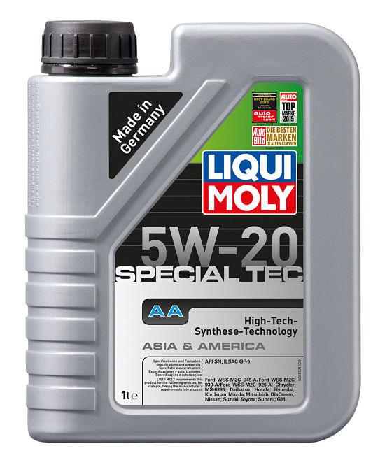 Моторное масло LIQUI MOLY Special Tec AA 5W20 1литр