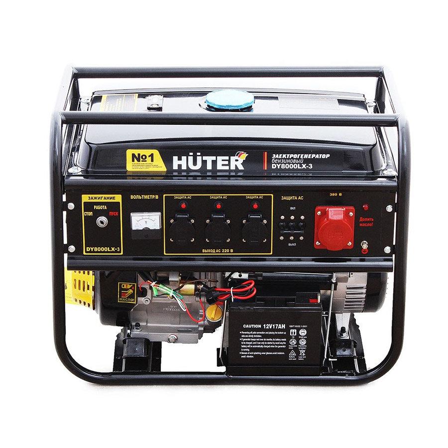 Бензогенератор HUTER DY8000LX-3