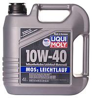 LIQUI MOLY MoS2 Leichtlauf 10W40 4L молибдені бар мотор майы