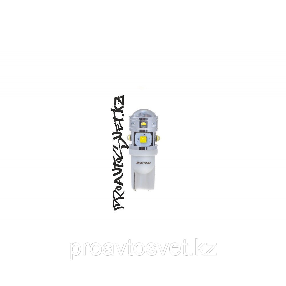 Светодиодная лампа Optima Premium W5W, W16W (T10) MINI 30W 5100K с обманкой - фото 3 - id-p66813182