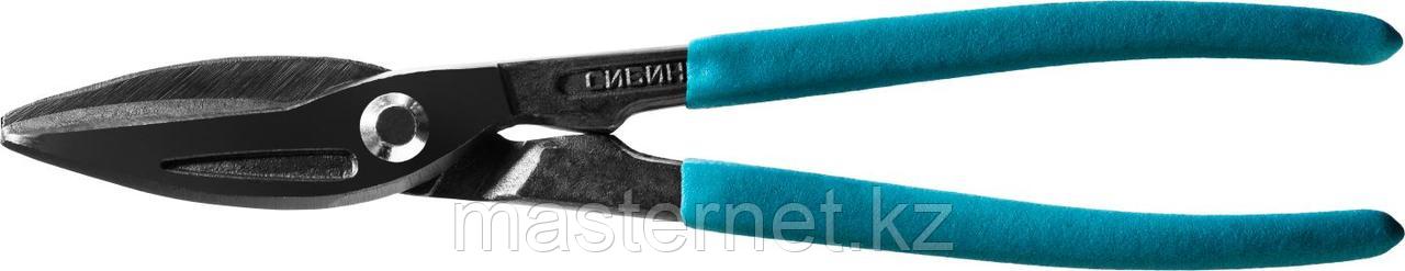 СИБИН Ножницы по металлу, прямые, 250 мм - фото 1 - id-p64234132