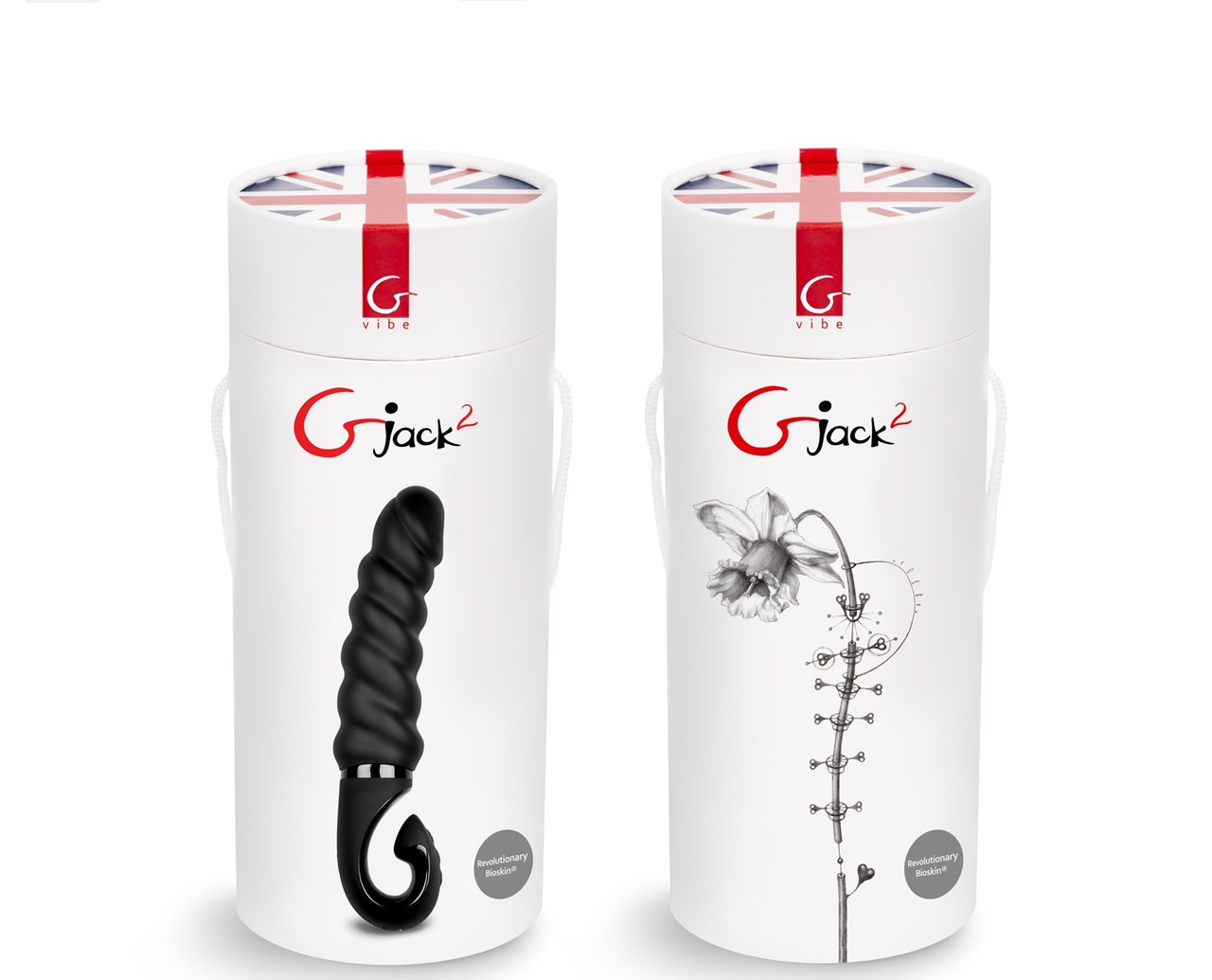 Анатомический витой вибратор "Gjack 2" - Gvibe, 22.0 см, чёрный