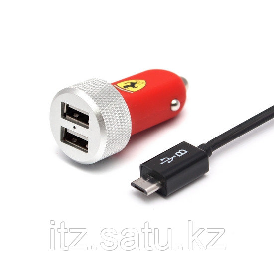 Универсальное USB зарядное устройство Ferrari FERUCC2UMIRE