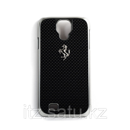 Чехол для телефона Ferrari GT Carbon Hardcase FECBSIHCS4BL