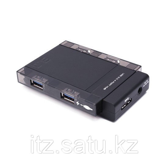 Расширитель USB Deluxe на 4 Порта DUH4006BK