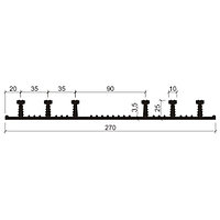 Гидрошпонка АКВАСТОП ХО-270-6/25 EPDM