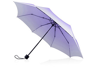 Зонт складной Shirley механический 21,5, белый/фиолетовый, фото 2