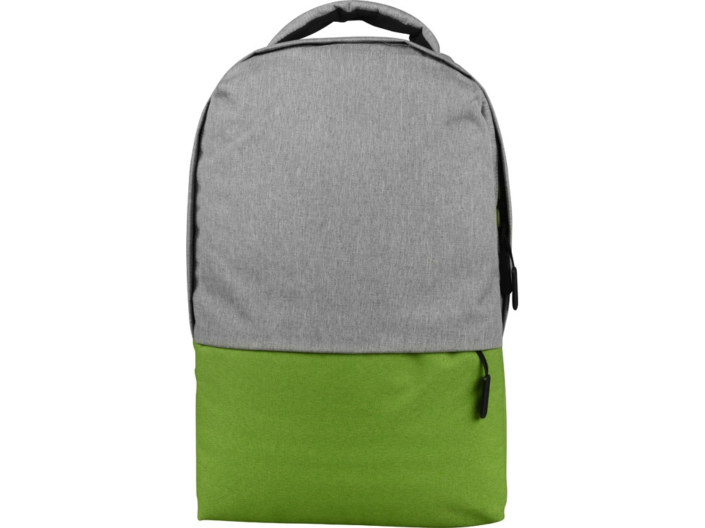 Рюкзак Fiji с отделением для ноутбука, серый/зеленое яблоко - фото 4 - id-p65545862