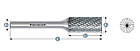 Борфреза твердосплавная Karnasch, форма B – цилиндр с торцовыми зубьями, фото 4