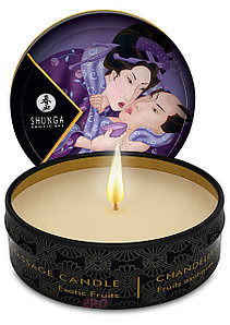 Массажная свечка Massage Candle (Shunga, Шунга) с ароматом экзотических фруктов, 30 мл