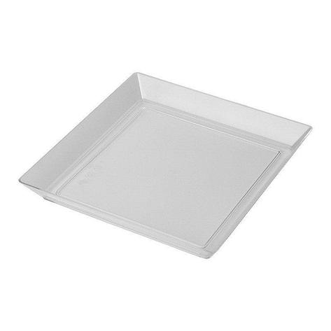 Форма д/фуршетов, 130мл, 130х130мм,, Tray, прозрачн., ПС, 12 шт, фото 2